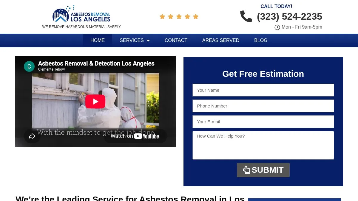 Asbestos Removal Los Angeles